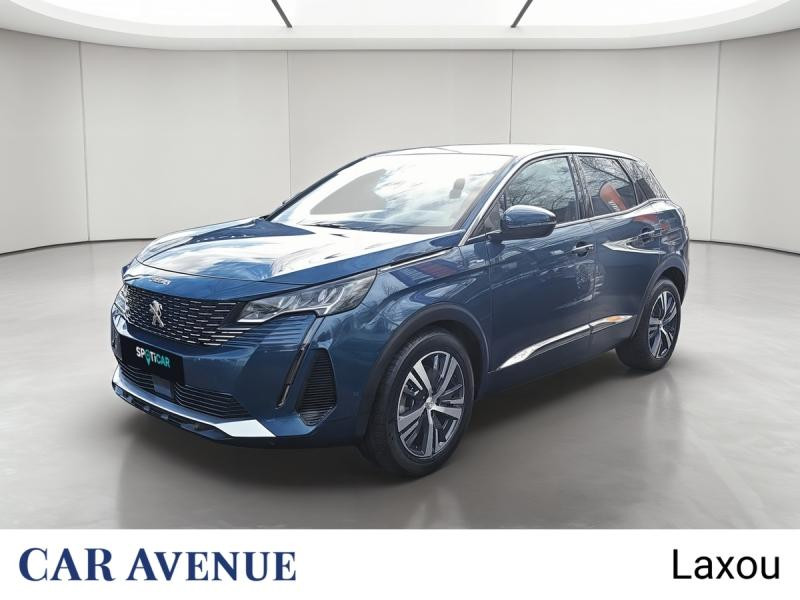 Occasion PEUGEOT 3008 HYBRID 225ch Allure Pack e-EAT8 2023 Bleu Célèbes (M) 22833 € à Nancy