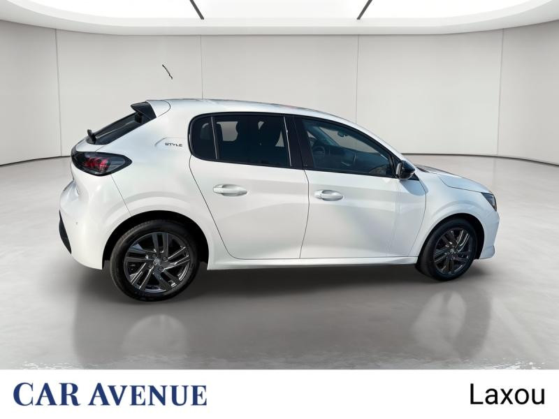 Occasion PEUGEOT 208 1.2 PureTech 100ch S&S Style 2022 Blanc Banquise (O) 13456 € à Nancy