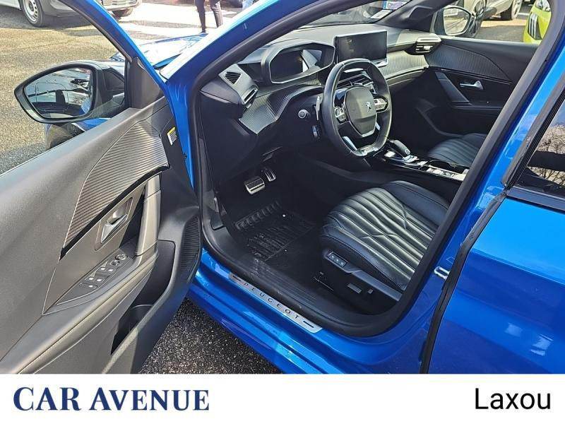 Occasion PEUGEOT 208 1.2 PureTech 100ch S&S GT EAT8 2021 Noir Perla Nera (M) 16573 € à Nancy