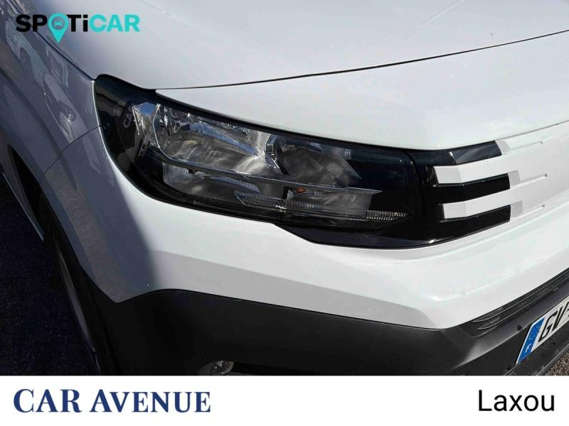 Occasion PEUGEOT Partner M 650kg BlueHDi 100ch S&S Pack Premium Connect 2024 Blanc Icy 19177 € à Nancy