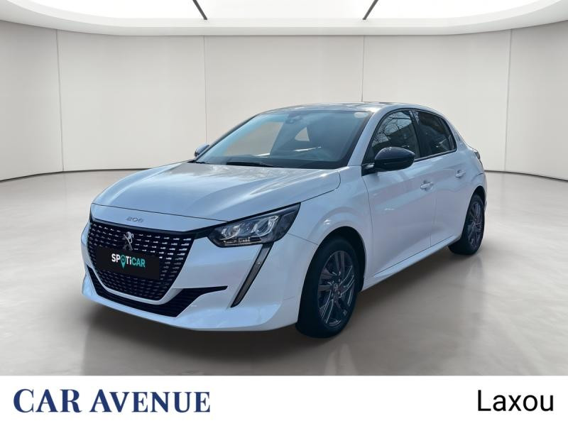 Occasion PEUGEOT 208 1.2 PureTech 100ch S&S Style 2022 Blanc Banquise (O) 13456 € à Nancy
