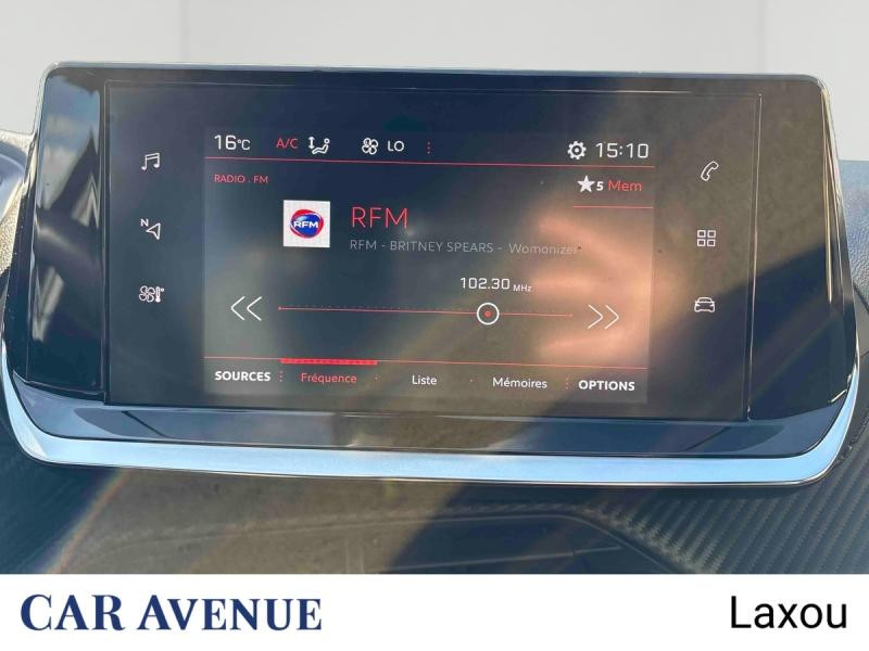 Occasion PEUGEOT 2008 1.2 PureTech 130ch S&S Allure Pack 2023 Noir Perla Nera (M) 17895 € à Nancy