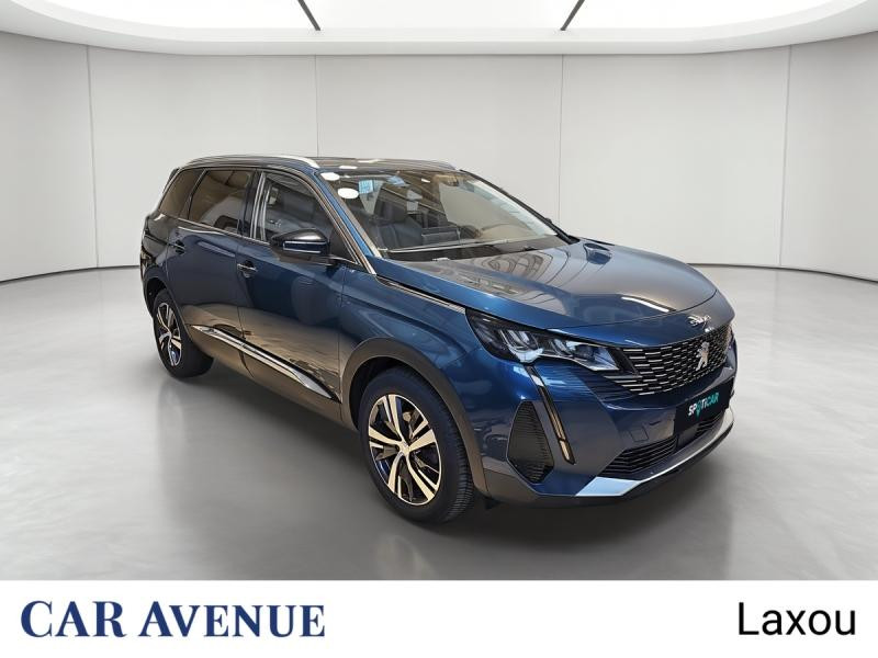 Occasion PEUGEOT 5008 1.2 PureTech 130ch S&S Allure Pack 2021 Bleu Célèbes (M) 20578 € à Nancy