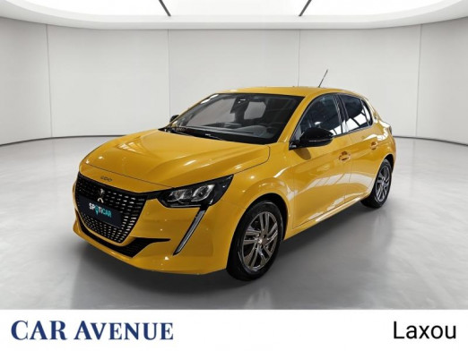 Occasion PEUGEOT 208 1.2 PureTech 75ch S&S Style 2022 Jaune 10 773 € à Nancy