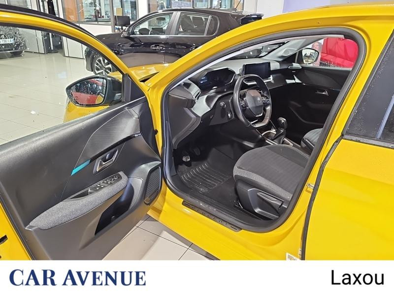 Occasion PEUGEOT 208 1.2 PureTech 75ch S&S Style 2022 Jaune 10773 € à Nancy