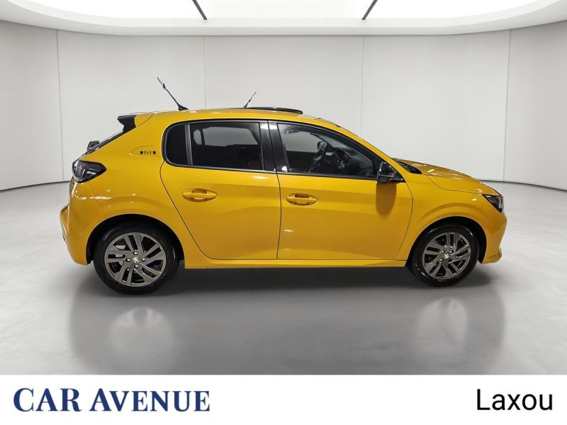 Occasion PEUGEOT 208 1.2 PureTech 75ch S&S Style 2022 Jaune 10773 € à Nancy