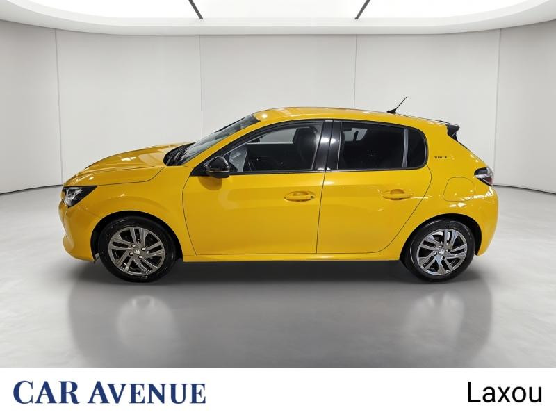 Occasion PEUGEOT 208 1.2 PureTech 75ch S&S Style 2022 Jaune 10773 € à Nancy