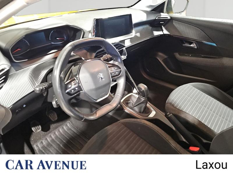 Occasion PEUGEOT 208 1.2 PureTech 75ch S&S Style 2022 Jaune 10773 € à Nancy
