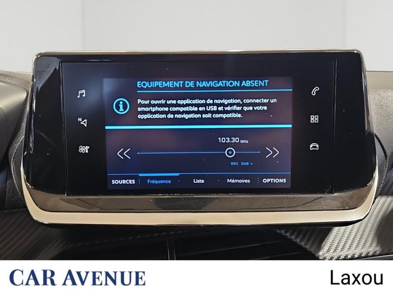 Occasion PEUGEOT 208 1.2 PureTech 75ch S&S Style 2022 Jaune 10773 € à Nancy