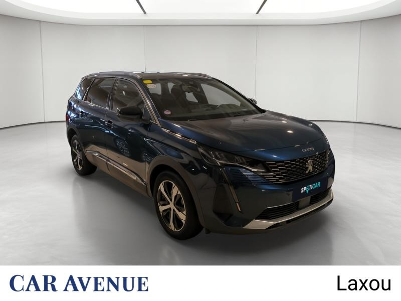 Occasion PEUGEOT 5008 1.2 PureTech 130ch S&S Allure Pack 2022 Bleu Célèbes (M) 21992 € à Nancy