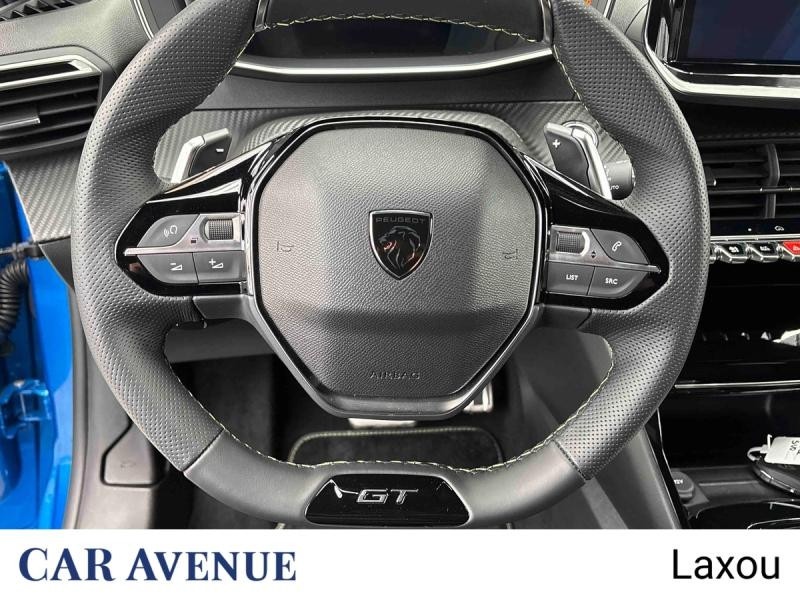 Occasion PEUGEOT 208 1.2 Hybrid 110ch GT e-DCS6 2024 Bleu Vertigo (V) 21968 € à Nancy