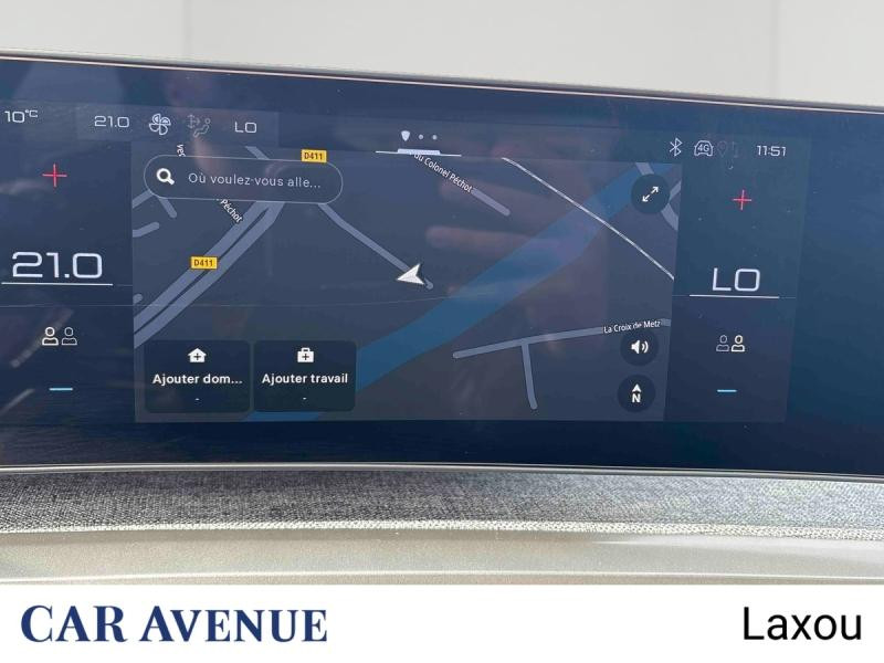 Occasion PEUGEOT 3008 1.2 Hybrid 136ch GT e-DCS6 2025 Noir Perla Nera (M) 35389 € à Nancy