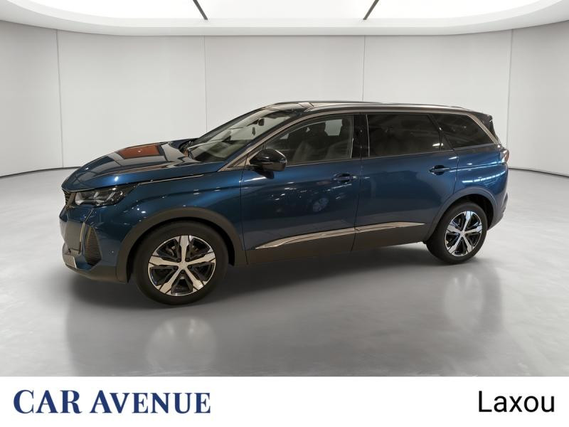 Occasion PEUGEOT 5008 1.2 PureTech 130ch S&S Allure Pack 2022 Bleu Célèbes (M) 21992 € à Nancy