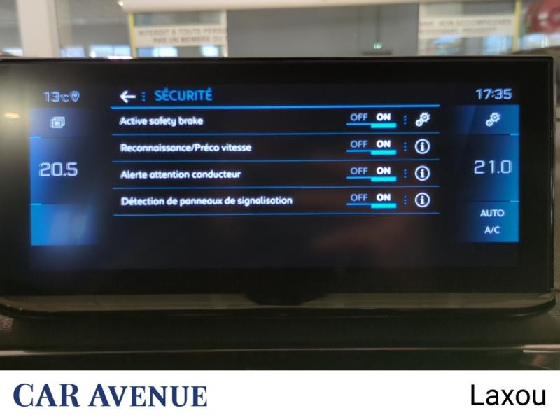 Occasion PEUGEOT 5008 1.2 PureTech 130ch S&S Allure Pack 2022 Bleu Célèbes (M) 21992 € à Nancy