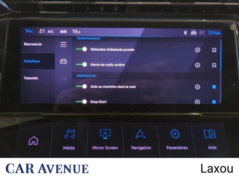 Occasion PEUGEOT 308 1.2 PureTech 130ch S&S Allure Pack 2021 Gris Artense (M) 16955 € à Nancy