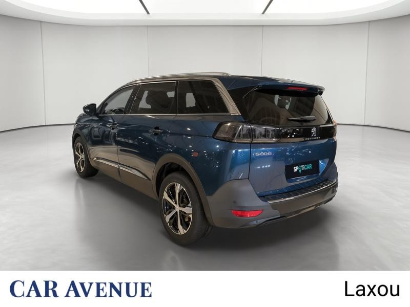Occasion PEUGEOT 5008 1.2 PureTech 130ch S&S Allure Pack 2022 Bleu Célèbes (M) 21992 € à Nancy