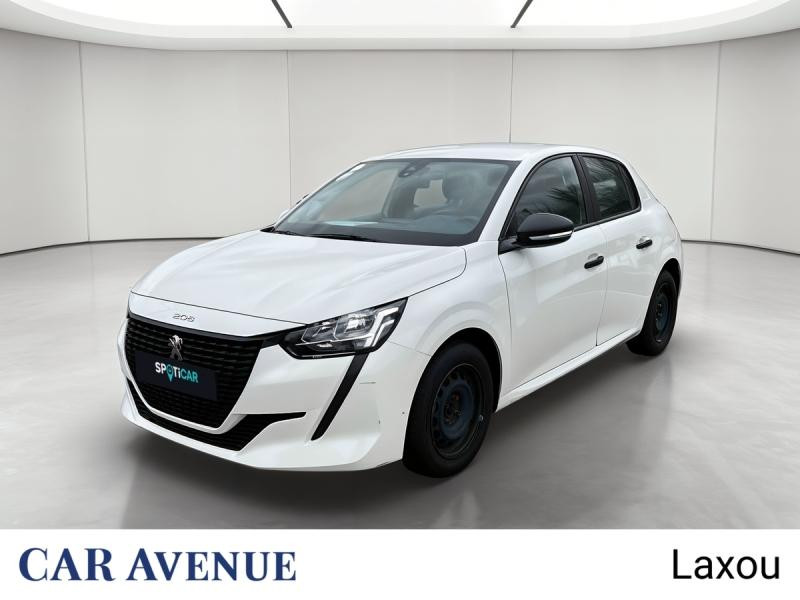 Used PEUGEOT 208 1.2 PureTech 75ch S&S Like 2021 Blanc Banquise (O) € 9699 in Nancy