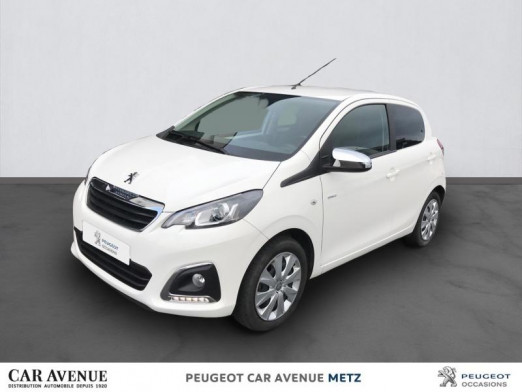 Occasion PEUGEOT 108 VTi 72 Style 5p 2018 Blanc Lipizan 9 990 € à Metz Nord