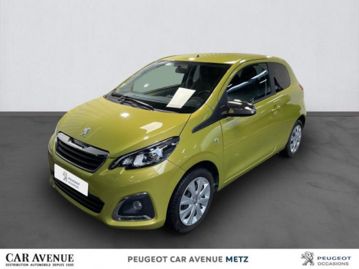 Occasion PEUGEOT 108 VTi 72 Style 3p 2018 Green Fizz 9 990 € à Metz Nord