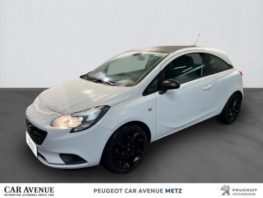Occasion OPEL Corsa 1.4 Turbo 100ch Black Edition Start/Stop 3p 2018 Blanc Glacier 10 990 € à Metz Nord