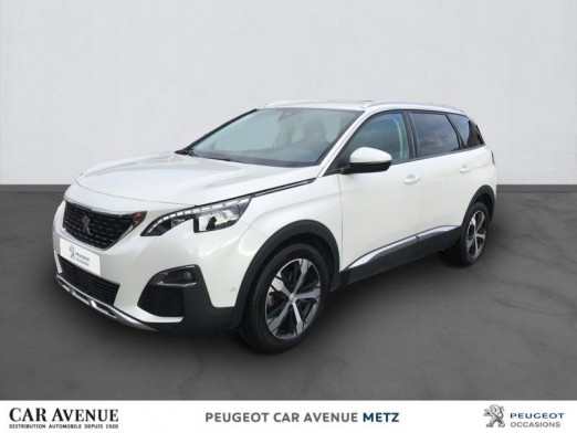 Occasion PEUGEOT 5008 1.6 BlueHDi 120ch Allure Business S&S EAT6 2018 Blanc Nacré (S) 21 990 € à Metz Borny
