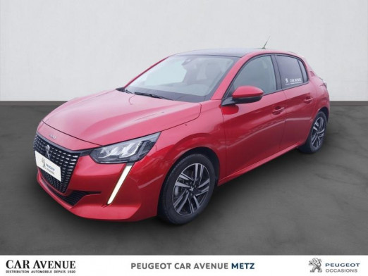 Occasion PEUGEOT 208 1.5 BlueHDi 100ch S&S Allure 2020 Rouge Elixir 22 143 € à Metz Nord