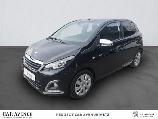 Occasion PEUGEOT 108 VTi 72 Style S&S 85g 5p 2019 Noir Caldera 11 490 € à Metz Nord