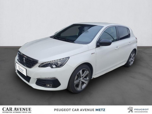 Occasion PEUGEOT 308 1.2 PureTech 130ch E6.3 S&S GT Line EAT8 2019 Blanc Nacré 20 990 € à Metz Nord