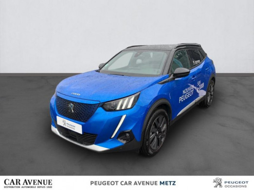 Occasion PEUGEOT 2008 e-2008 136ch GT 2020 Bleu Vertigo (S) 34 047 € à Metz Nord
