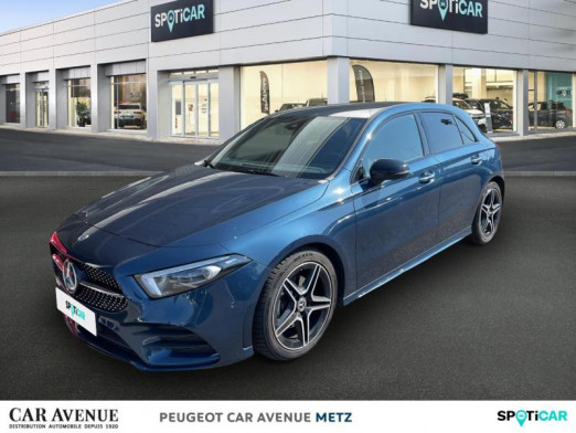 Used MERCEDES-BENZ Classe A 180 d 116ch AMG Line 7G-DCT 2019 Bleu denim € 28,990 in Metz Borny