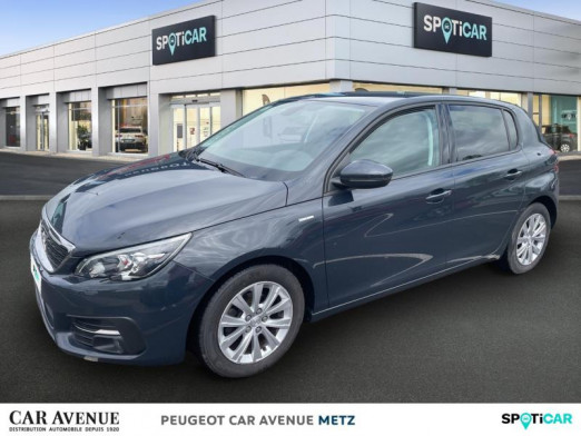 Occasion PEUGEOT 308 1.5 BlueHDi 100ch E6.c S&S Style 2018 Gris Hurricane 12 490 € à Metz Borny