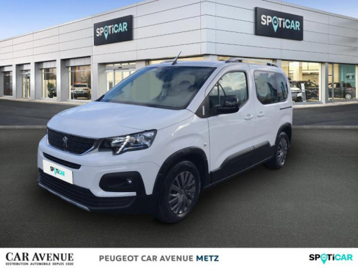 Occasion PEUGEOT Rifter Moteur électrique 136ch (100 kW) et batterie 50 kWh Standard Allure Pack 2021 Blanc 29 290 € à Metz Borny