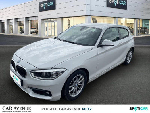 Occasion BMW Série 1 118iA 136ch Lounge 3p Euro6d-T 2018 Mineralweiss 19 990 € à Metz Borny