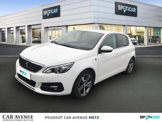 Occasion PEUGEOT 308 1.5 BlueHDi 130ch S&S Tech Edition EAT8 7cv 2020 Blanc Banquise 23 990 € à Metz Borny