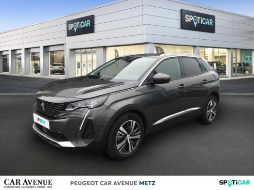 Occasion PEUGEOT 3008 1.5 BlueHDi 130ch S&S Allure Pack EAT8 2021 Gris Platinium (M) 34 990 € à Metz Borny