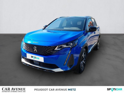 Occasion PEUGEOT 3008 1.2 PureTech 130ch S&S GT EAT8 2020 Bleu Vertigo (S) 35 351 € à Metz Nord