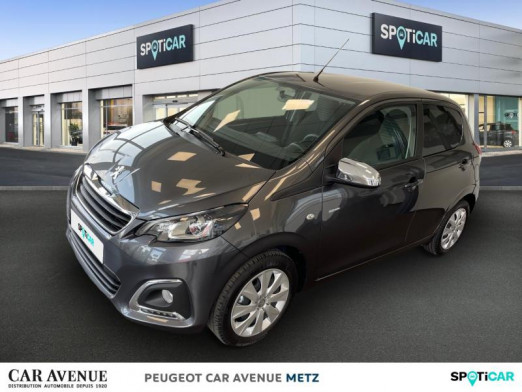 Occasion PEUGEOT 108 VTi 72 Style S&S 4cv 5p 2021 Gris Galaxite 12 671 € à Metz Nord