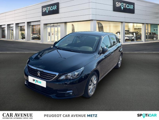 Occasion PEUGEOT 308 1.5 BlueHDi 130ch S&S Allure Pack 2021 Noir Perla Nera 24 287 € à Metz Nord