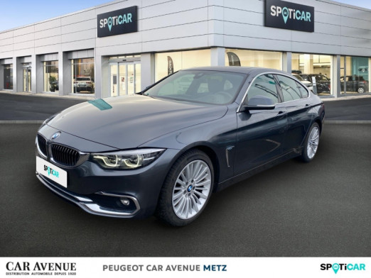 Occasion BMW Série 4 Gran Coupé 420dA 190ch Luxury 2019 Mineralgrau 32 490 € à Metz Nord