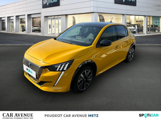 Used PEUGEOT 208 e-208 136ch GT Line 2020 Jaune Faro € 18,990 in Metz Nord