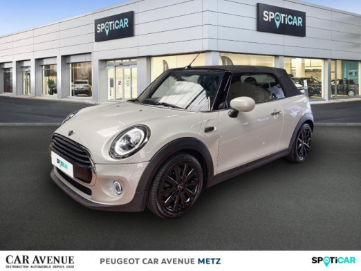 Occasion MINI Cabrio Cooper 136ch Edition Greenwich BVA7 Euro6d-T 2020 White Silver 22 990 € à Metz