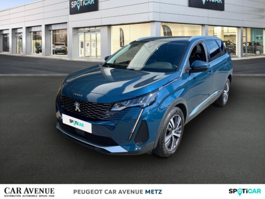 Used PEUGEOT 5008 1.2 PureTech 130ch S&S Allure Pack EAT8 2021 Bleu Célèbes (M) € 25,990 in Metz