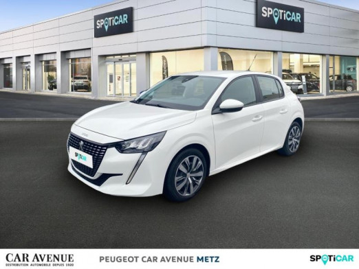 Occasion PEUGEOT 208 1.2 PureTech 75ch S&S Active 2020 Blanc Banquise 11 290 € à Metz