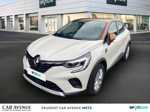 Occasion RENAULT Captur 1.3 TCe 130ch FAP Business EDC 2020 Blanc Albatre/Orange Atacama 17 990 € à Metz