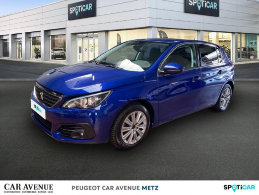 Occasion PEUGEOT 308 1.2 PureTech 130ch €6.c S&S Allure 2017 Bleu Magnetic 12 990 € à Metz