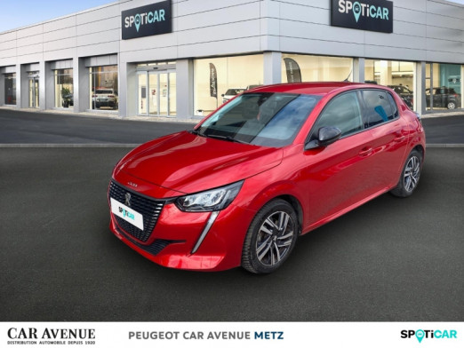 Used PEUGEOT 208 1.2 PureTech 100ch S&S Allure 2022 Rouge Elixir (V) € 12,990 in Metz