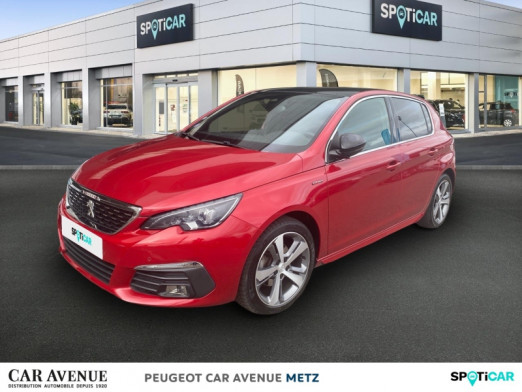 Occasion PEUGEOT 308 1.2 PureTech 130ch €6.c S&S GT Line 2018 Rouge Ultimate 15 490 € à Metz