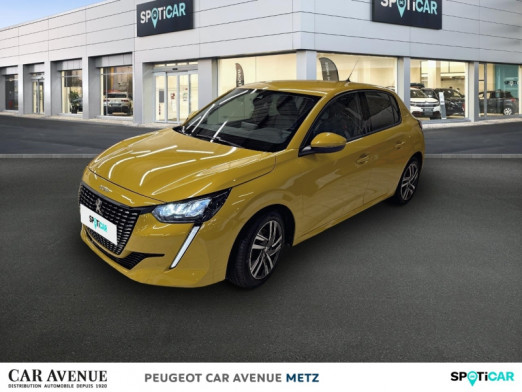 Occasion PEUGEOT 208 1.2 PureTech 100ch S&S Allure EAT8 2020 Jaune Faro 11 990 € à Metz