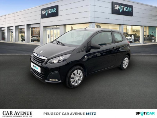 Occasion PEUGEOT 108 VTi 72 Like S&S 4cv 3p 2021 Noir Caldera (M) 9 990 € à Metz