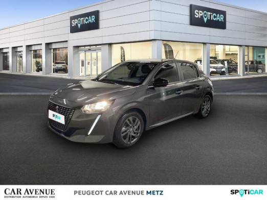 Used PEUGEOT 208 1.2 PureTech 75ch S&S Active Pack 2022 Gris Platinium (M) € 14,990 in Metz